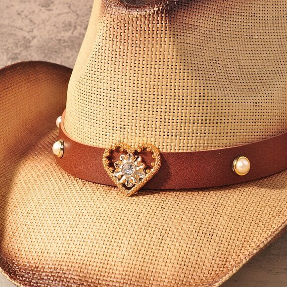 new COWGIRL COWBOY hat party rodeo beach (2-colors) western festival concert main image 7